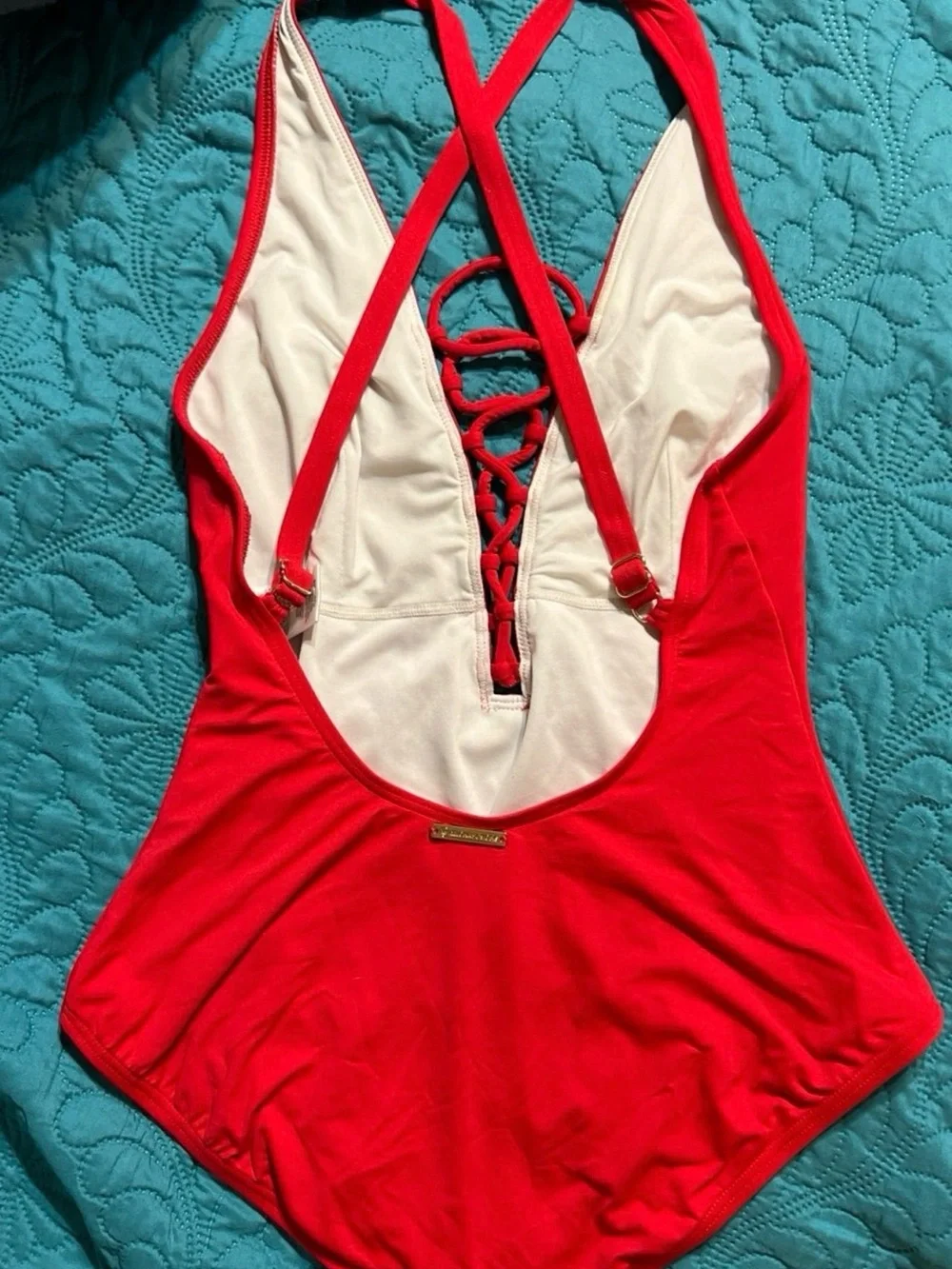 Michael Kors bright red